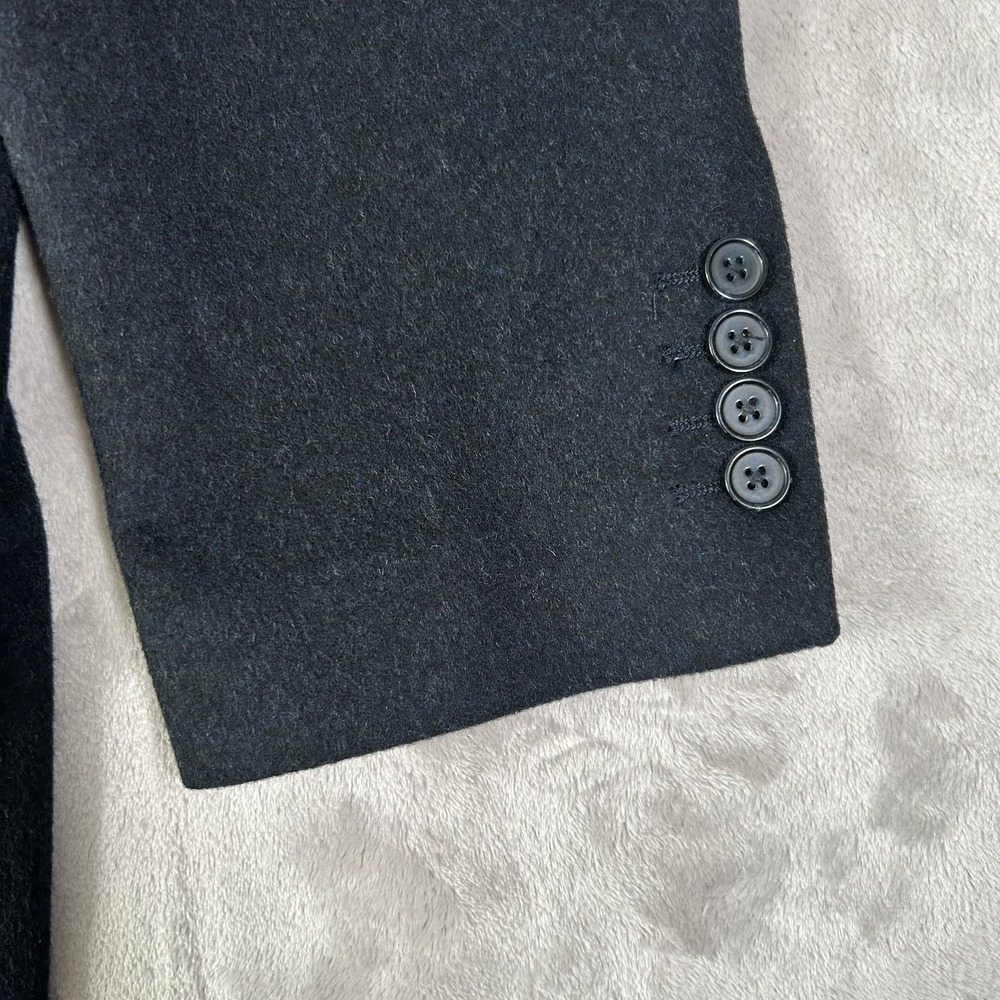 Nwot Loro Piana Capolavoro Peacoat Coat Mens 2xl Blue Wool Fabric Made In Italy View 3